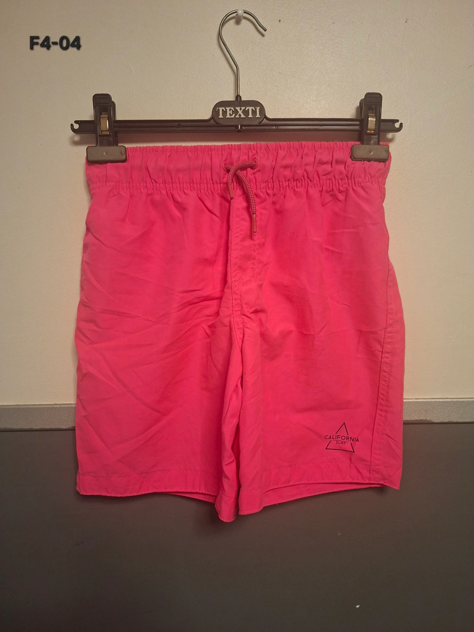🌷F4-04🌷Short de bain PRIMARK garçon – Taille 10-11 ans (146 cm) – Coloris rose fluo tendance🌷